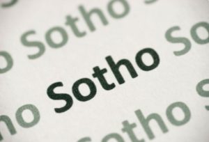 Image showing sotho translation